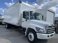 Hino with Box and level-ride Lift gate_ 496